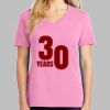 Ladies Core Cotton V Neck Tee Thumbnail