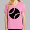 Ladies Core Cotton V Neck Tee Thumbnail