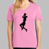 Ladies Core Cotton V Neck Tee Thumbnail