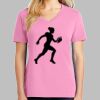 Ladies Core Cotton V Neck Tee Thumbnail