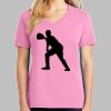 Ladies Core Cotton V Neck Tee Thumbnail