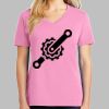 Ladies Core Cotton V Neck Tee Thumbnail