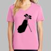 Ladies Core Cotton V Neck Tee Thumbnail