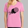 Ladies Core Cotton V Neck Tee Thumbnail