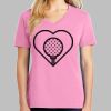 Ladies Core Cotton V Neck Tee Thumbnail