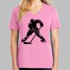 Ladies Core Cotton V Neck Tee Thumbnail