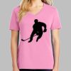 Ladies Core Cotton V Neck Tee Thumbnail