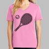 Ladies Core Cotton V Neck Tee Thumbnail