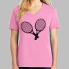 Ladies Core Cotton V Neck Tee Thumbnail