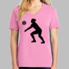 Ladies Core Cotton V Neck Tee Thumbnail