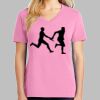 Ladies Core Cotton V Neck Tee Thumbnail
