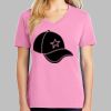 Ladies Core Cotton V Neck Tee Thumbnail