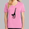 Ladies Core Cotton V Neck Tee Thumbnail