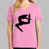 Ladies Core Cotton V Neck Tee Thumbnail
