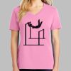 Ladies Core Cotton V Neck Tee Thumbnail
