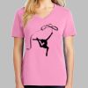 Ladies Core Cotton V Neck Tee Thumbnail