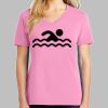 Ladies Core Cotton V Neck Tee Thumbnail