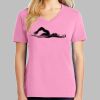 Ladies Core Cotton V Neck Tee Thumbnail