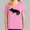 Ladies Core Cotton V Neck Tee Thumbnail