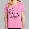 Ladies Core Cotton V Neck Tee Thumbnail