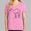 Ladies Core Cotton V Neck Tee Thumbnail