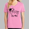 Ladies Core Cotton V Neck Tee Thumbnail