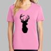 Ladies Core Cotton V Neck Tee Thumbnail