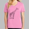 Ladies Core Cotton V Neck Tee Thumbnail