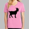 Ladies Core Cotton V Neck Tee Thumbnail