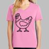 Ladies Core Cotton V Neck Tee Thumbnail