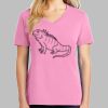 Ladies Core Cotton V Neck Tee Thumbnail
