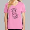 Ladies Core Cotton V Neck Tee Thumbnail