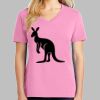 Ladies Core Cotton V Neck Tee Thumbnail