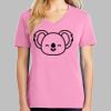 Ladies Core Cotton V Neck Tee Thumbnail