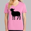 Ladies Core Cotton V Neck Tee Thumbnail