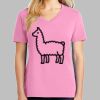 Ladies Core Cotton V Neck Tee Thumbnail