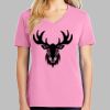 Ladies Core Cotton V Neck Tee Thumbnail