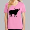 Ladies Core Cotton V Neck Tee Thumbnail