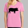 Ladies Core Cotton V Neck Tee Thumbnail