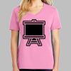 Ladies Core Cotton V Neck Tee Thumbnail