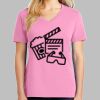 Ladies Core Cotton V Neck Tee Thumbnail