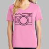 Ladies Core Cotton V Neck Tee Thumbnail