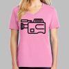 Ladies Core Cotton V Neck Tee Thumbnail