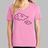 Ladies Core Cotton V Neck Tee Thumbnail