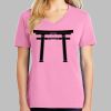 Ladies Core Cotton V Neck Tee Thumbnail