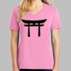 Ladies Core Cotton V Neck Tee Thumbnail