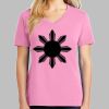 Ladies Core Cotton V Neck Tee Thumbnail