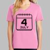 Ladies Core Cotton V Neck Tee Thumbnail