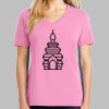 Ladies Core Cotton V Neck Tee Thumbnail