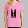 Ladies Core Cotton V Neck Tee Thumbnail